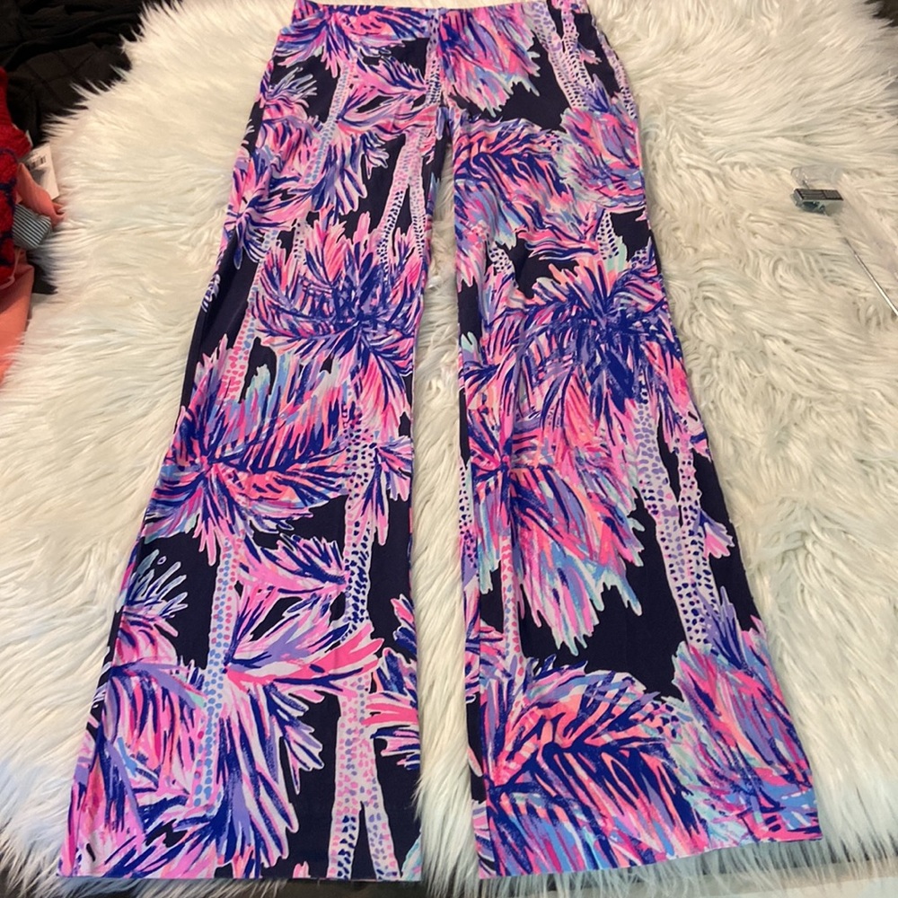 Lily Pulitzer Pants size XS excellent condition inseam 32” beautiful - Picture 12 of 12